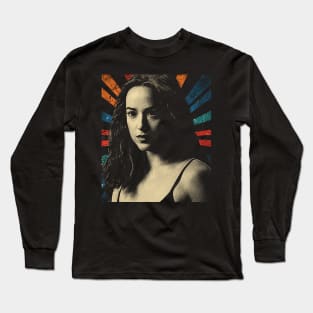 uspirias sketc vintage sem Long Sleeve T-Shirt